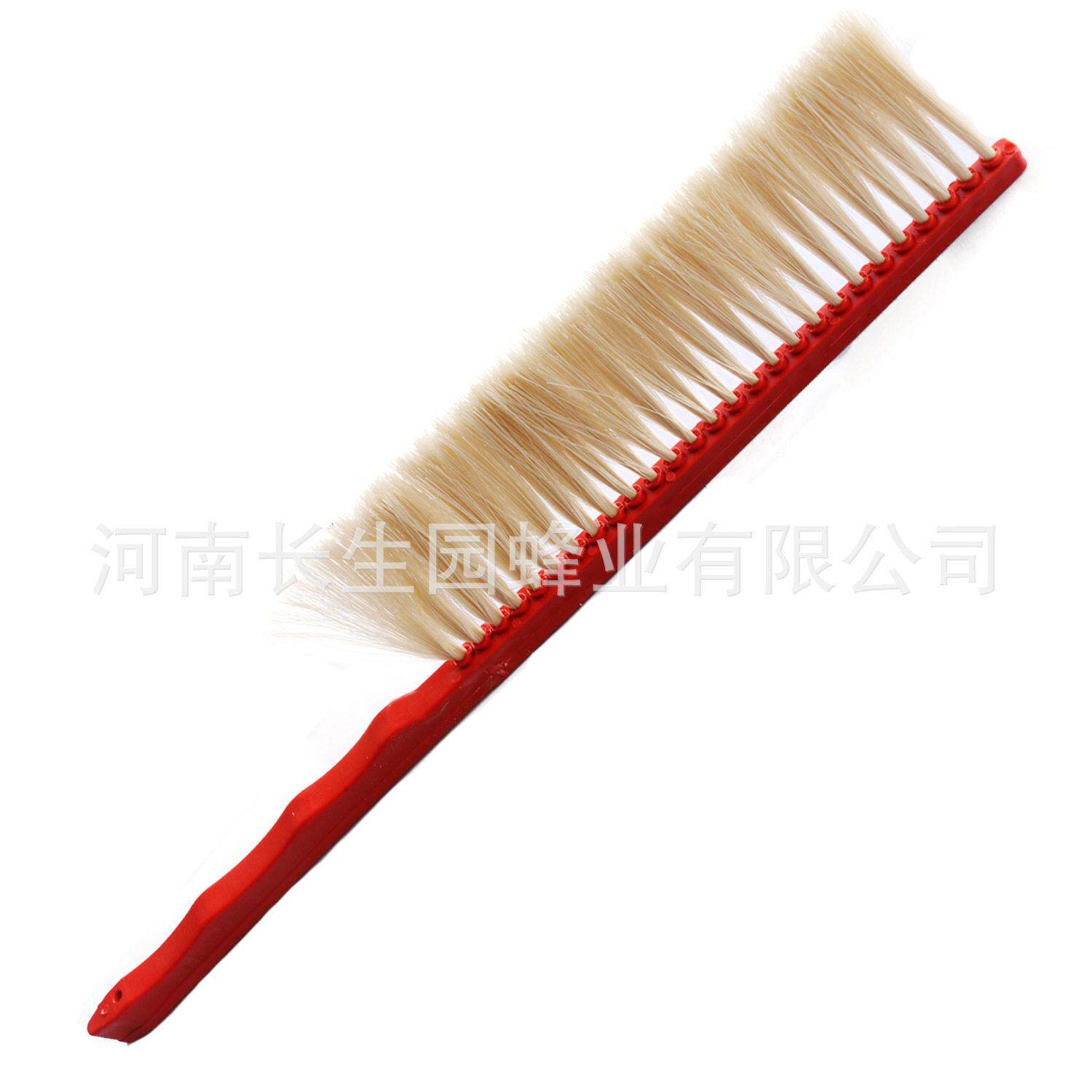 养蜂工具 红色排塑料蜂扫 蜂箱蜂扫 清理蜂箱扫帚 蜜蜂刷子