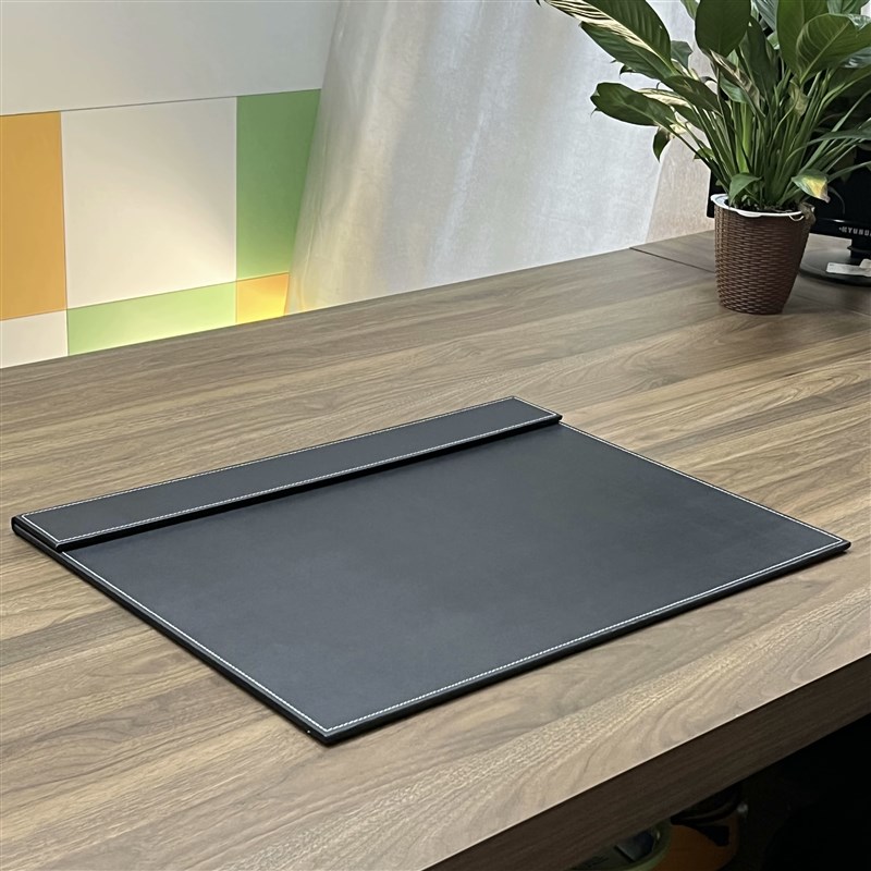 商务办公桌垫硬面写字垫板会议室电脑鼠标垫皮质加厚书桌垫子家用
