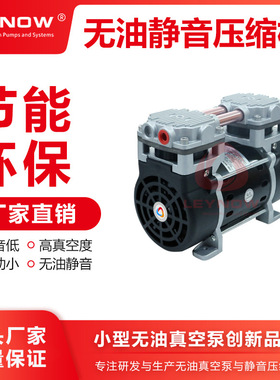 LP-300C 直流12V/24V无油静音压缩机 实验室小型正压打气泵大流量