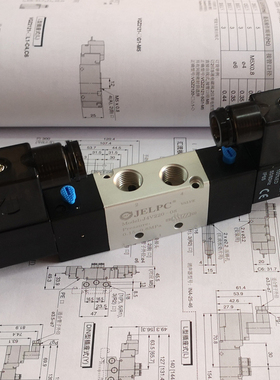 原正厂JELPC电磁阀J4V220-08 DC24V/AC220V佳尔灵 双头电磁阀