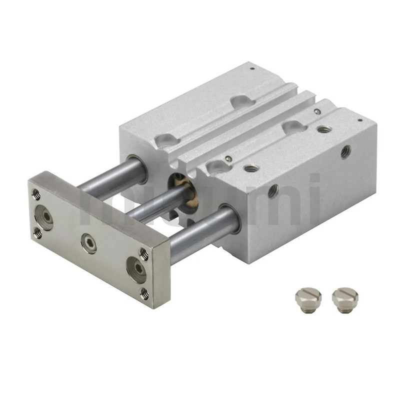 带导杆气缸MGCLF12/16/20/25/32/50-10/20/30/40/50/75/100米思米