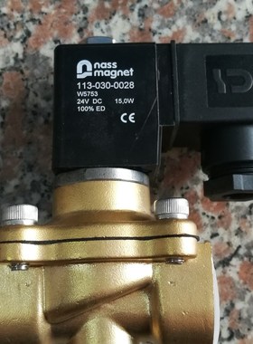 113-030-0028德国耐斯NASS电磁阀0543 00.1 00 BV5753电压24V线圈