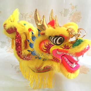 2024儿童木偶龙年醒狮扯线布老虎舞龙提线龙摆件新年春节装饰礼品