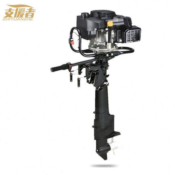 支援者四冲程船外机推进器船用螺旋桨发动机挂浆机船挂机小型汽油