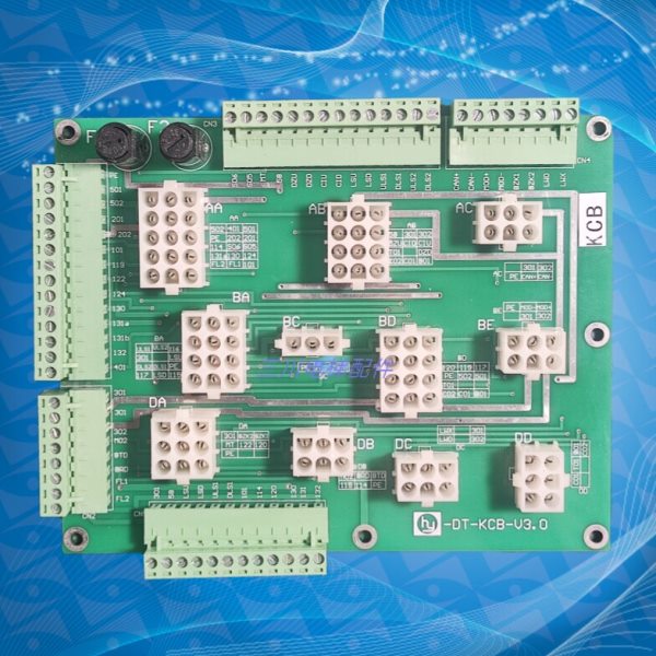 HY  DT-KCB-V3.0全新电梯接口板插线板 检修板线路转换板