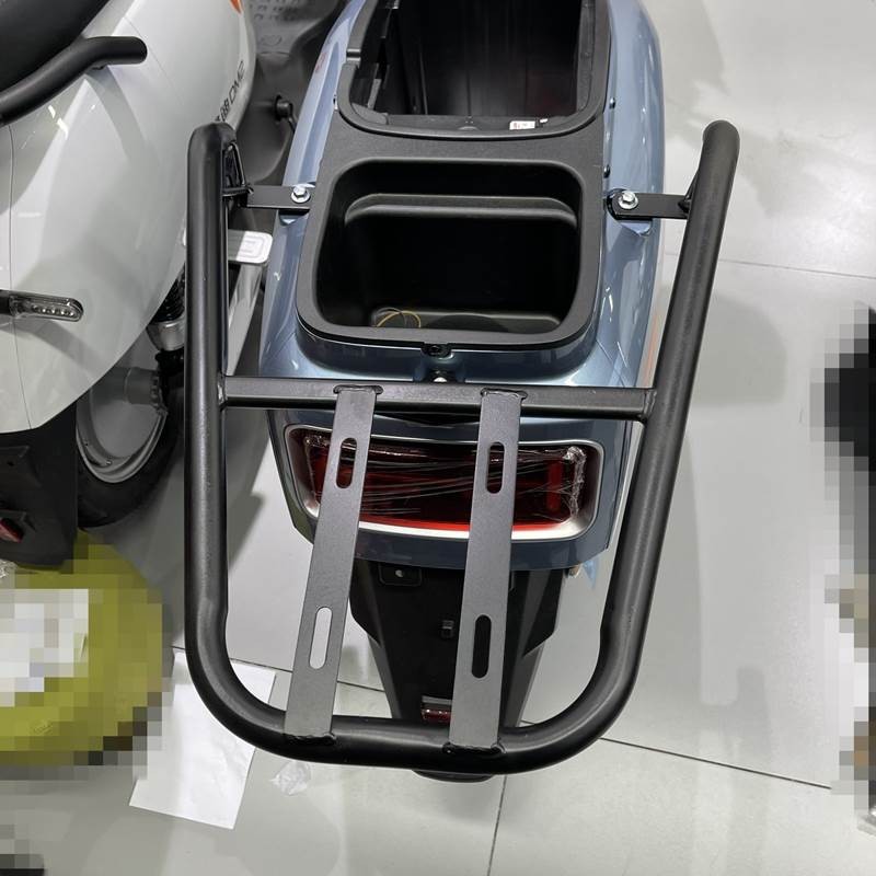 电动车后尾架雅迪后货架爱玛电瓶车后衣架台铃等尾箱支架外卖架