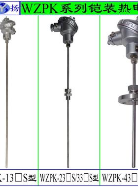 WZPK-136SWZPK2-136S铠装热电阻一体化带变送器防爆隔爆无固定