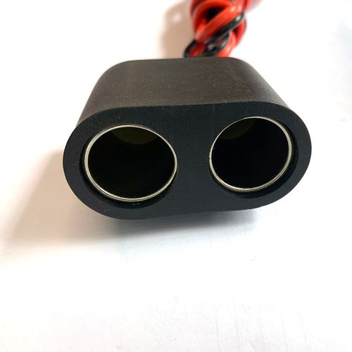 大功率汽车载点烟器插座母座w一拖二一分二电源分线器热垫加粗延