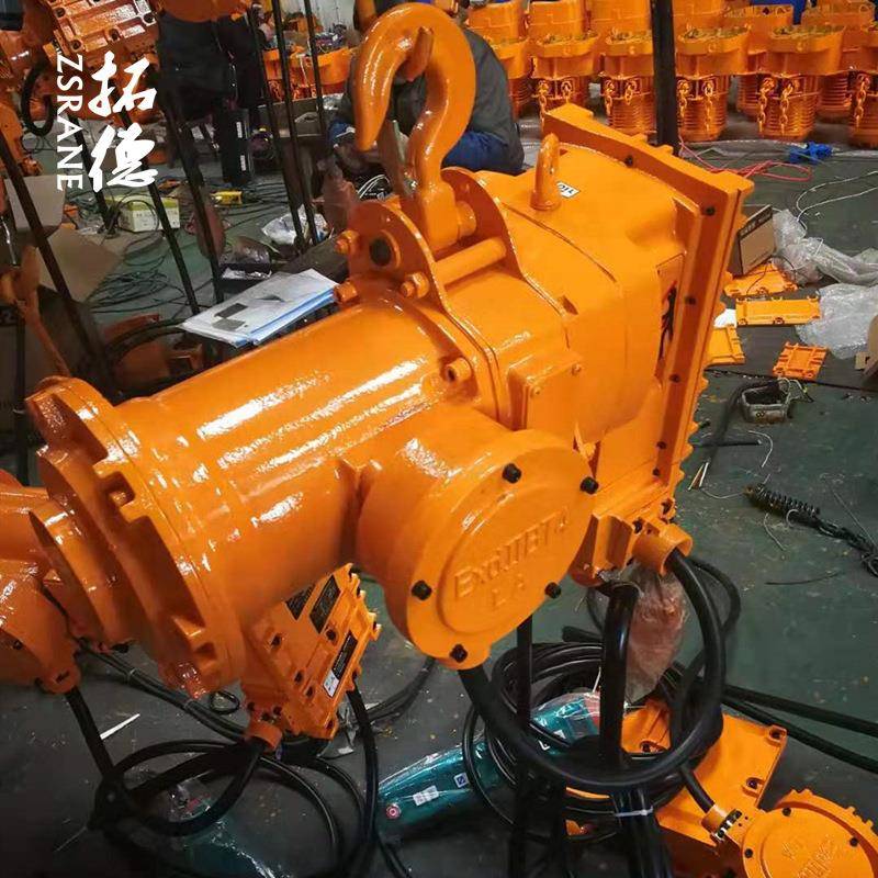 隔爆型气体防爆环链电动葫芦固定式1吨~50吨dIIBT4Gb防爆电动葫芦