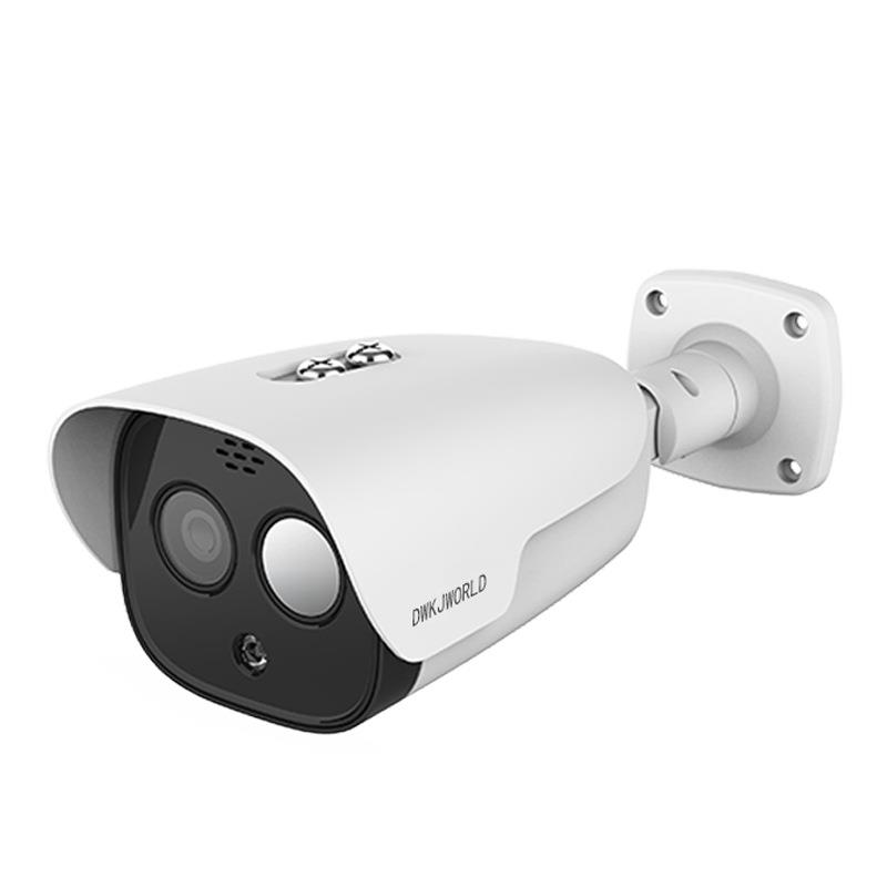 DWKJWORLD双光谱智能测温筒型网路摄像机红外双光监控DW9816A套
