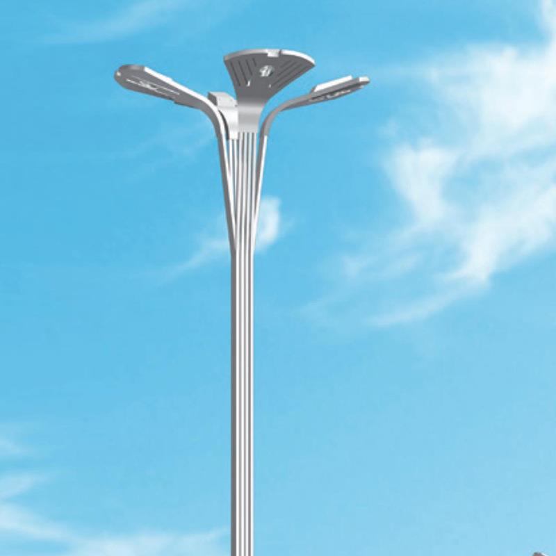 市电路灯道路照明LED路灯6米8米双臂双头景观灯新农村LED路灯