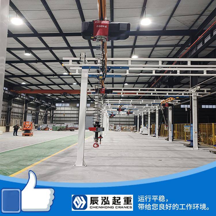组合式刚性KBK起重机智能提升装置多主梁共用立柱工作站智能葫芦
