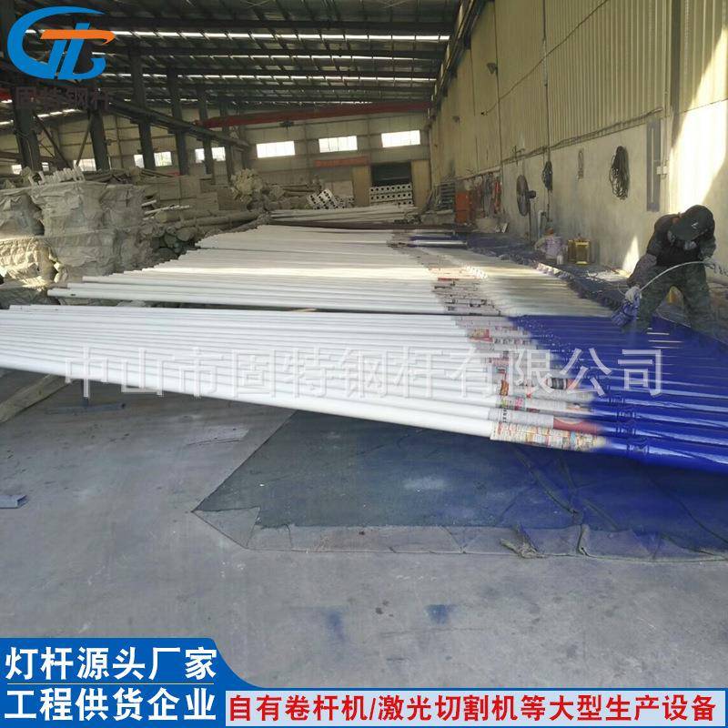 户外灯厂家亮化工程4米5米镀锌灯杆市政道路照明LED路灯杆