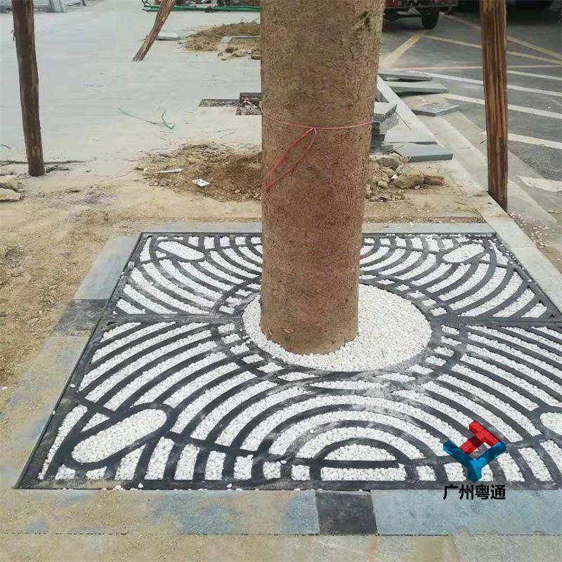 工厂销售铸铁树篦子护树板树池盖板各种规格现货