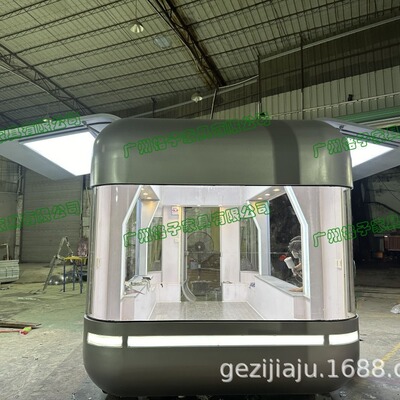 广场鸥翼门咖啡车 移动小吃啤酒车 商业街小吃车 美食街售卖车巴