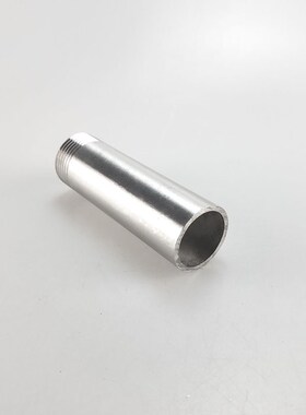 201 304 316不锈钢加长单头丝250长250MM 25CM焊接螺纹丝扣管外丝