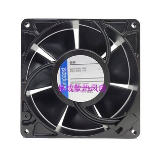 18W 12738 全新德国EBMPAPST 厘米 230V 12.7CM 散热风扇 5956