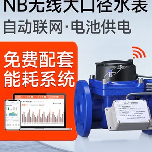 大口径工业水表 无线远传NB-iot物联网智能法兰表 赠远程抄表系统