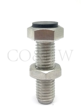 SUST3/4/5带聚氨酯止动螺栓型 不锈钢螺栓 固定缓冲动螺栓TDB71