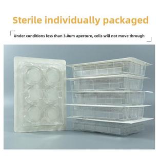 CORNING康宁细胞小室3422Transwell12/24膜嵌套6.5mm8.0umPC膜