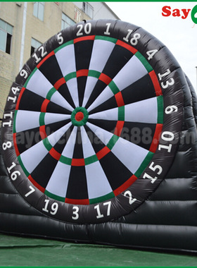 Inflatable dart football 定制户外运动竞技游戏充气足球飞镖板