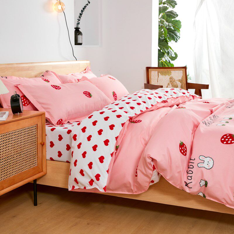 学生六件套拎包入住单人宿舍高低床上下铺被褥一整套棉被子全套装