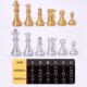 UB友邦磁性国际象棋金银款 折叠棋盘成人大中号儿童国际象棋比赛用