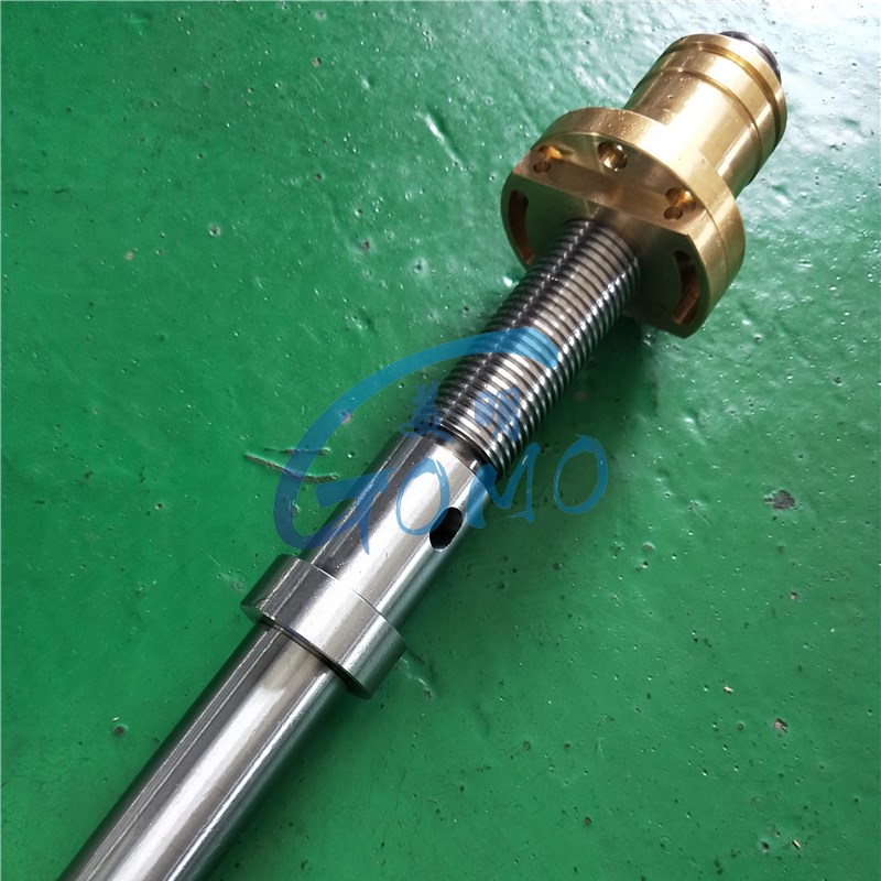 加工定做研磨高精度大型tr型T型梯形丝杆丝杠螺杆消间隙螺母套装