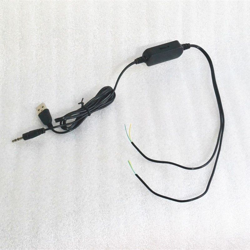 雅兰仕 迷你usb5V供电线控功放板双声道立体声音箱线控 DIY小音响