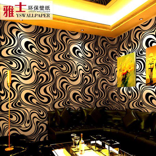 KTV专用闪光墙纸 3D立体酒吧歌厅舞厅装修科技感包厢墙布背景壁纸
