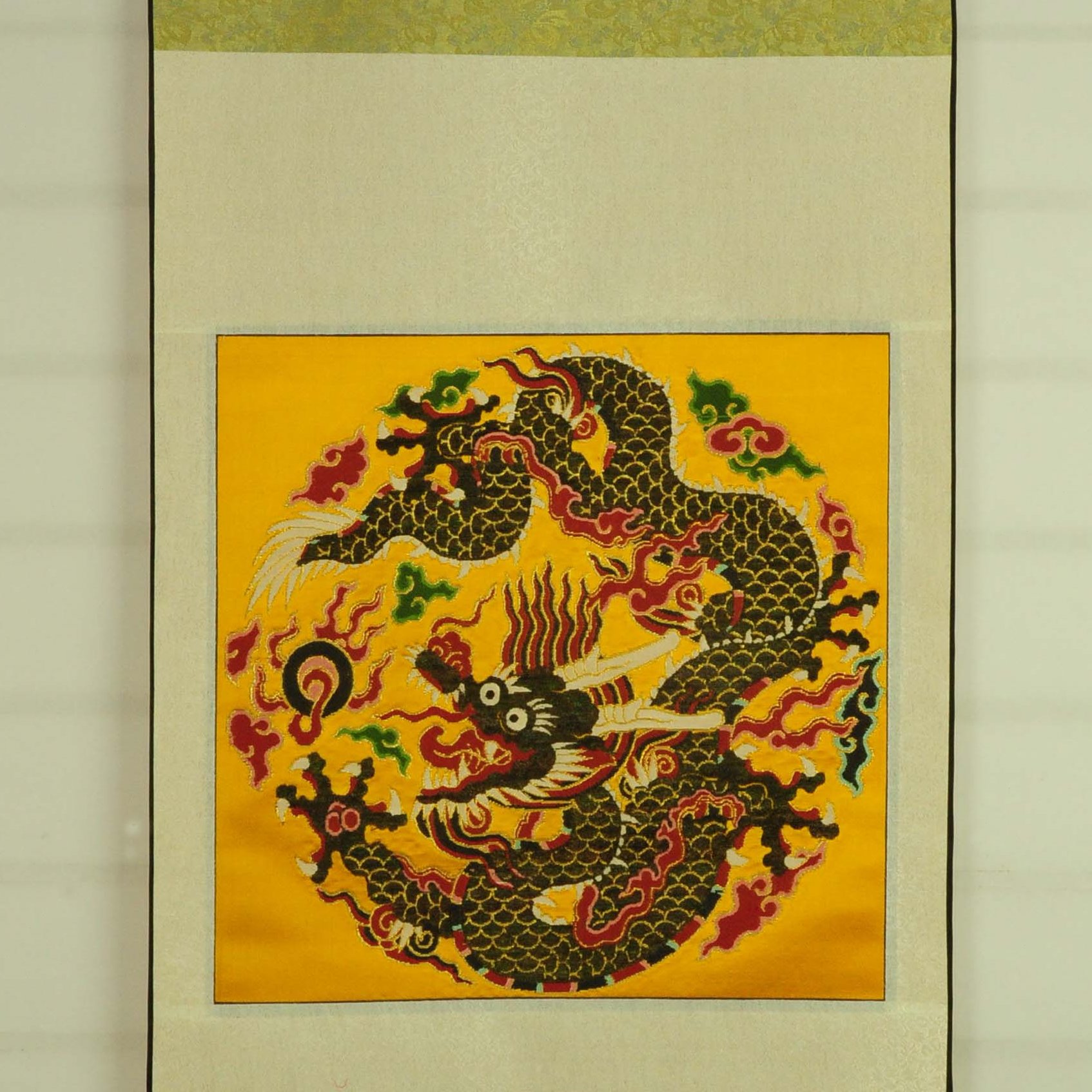南京云锦孔雀羽 云锦大卷轴 南京云锦 云锦特产 小礼品