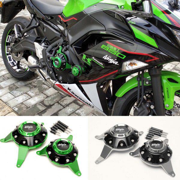 适用川崎忍者 NINJA650 Z650 17-23款改装防摔边盖发动机保护罩