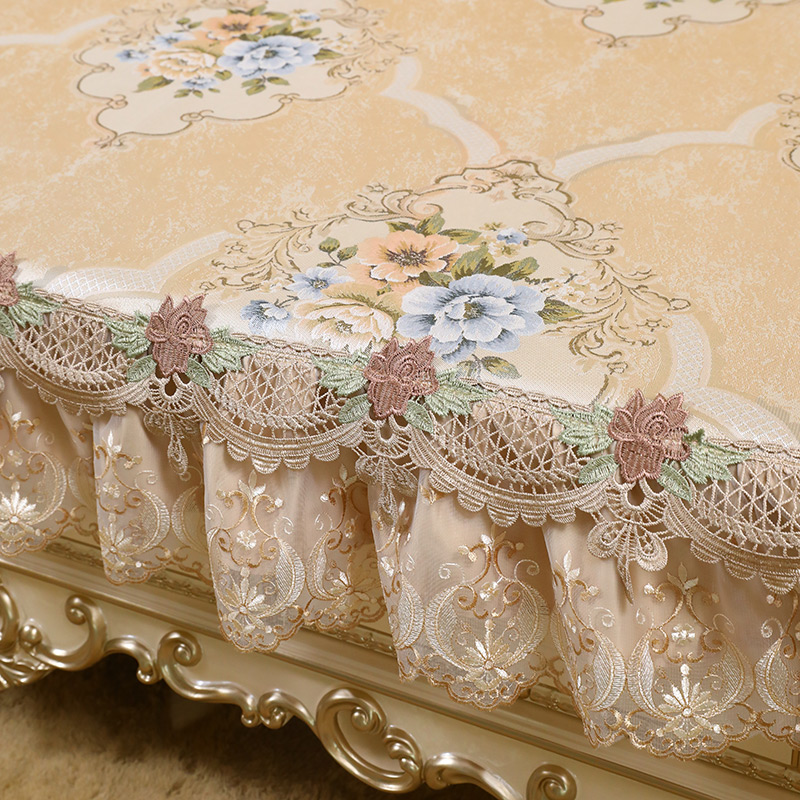 茶几垫桌垫欧式茶几巾简约茶布桌布G茶几套长方形通用茶几布罩