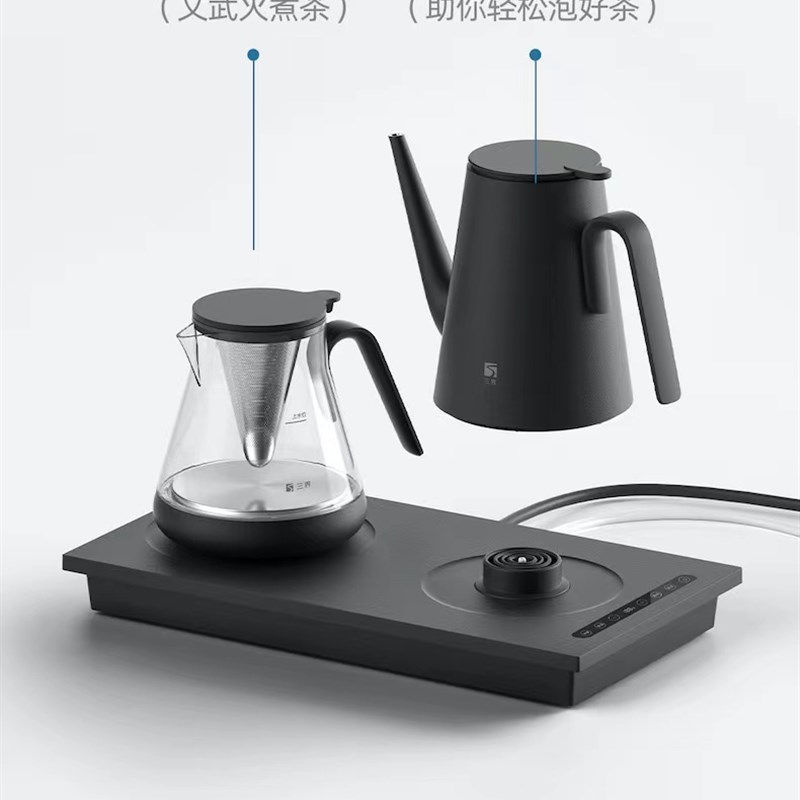 三界DK3-Z电热水壶嵌入式烧水壶底部自动上水煮茶器茶台全自动