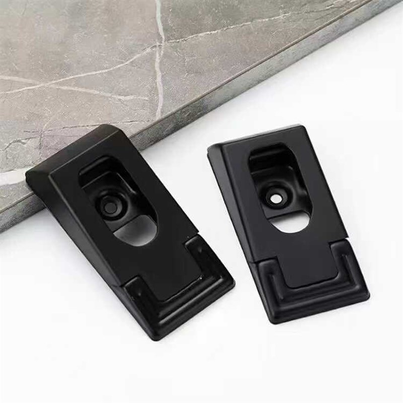 索菲亚款加厚冷轧钢衣通座衣柜衣通杆铁底座托挂衣杆衣帽间法兰座