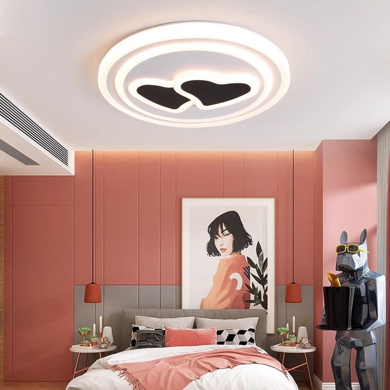 卧室灯2023年新款客厅灯简约大气主卧房间圆形灯具led吸顶灯