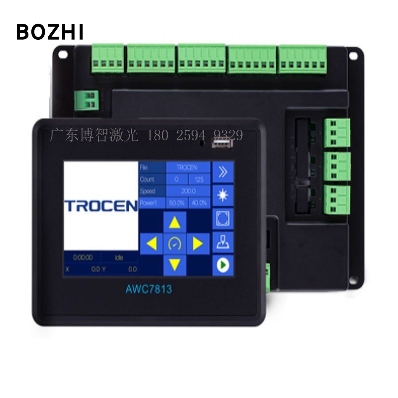 维修乾诚控制主板AWC708激光切割机控制卡AWC708C LITE镭射雕刻机