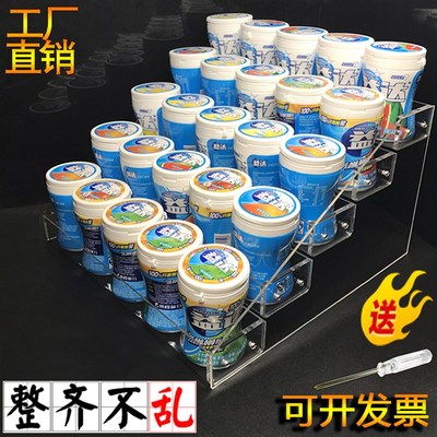 前台收银台便利店超市口香糖展示架架子小货架陈列零食品吧台收纳