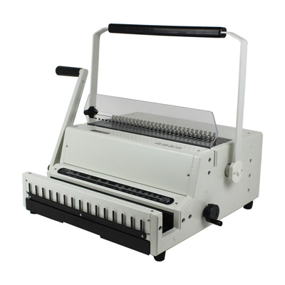MW600D重型铁圈装订机活页打孔机加厚加宽线圈本装订2：1装订机