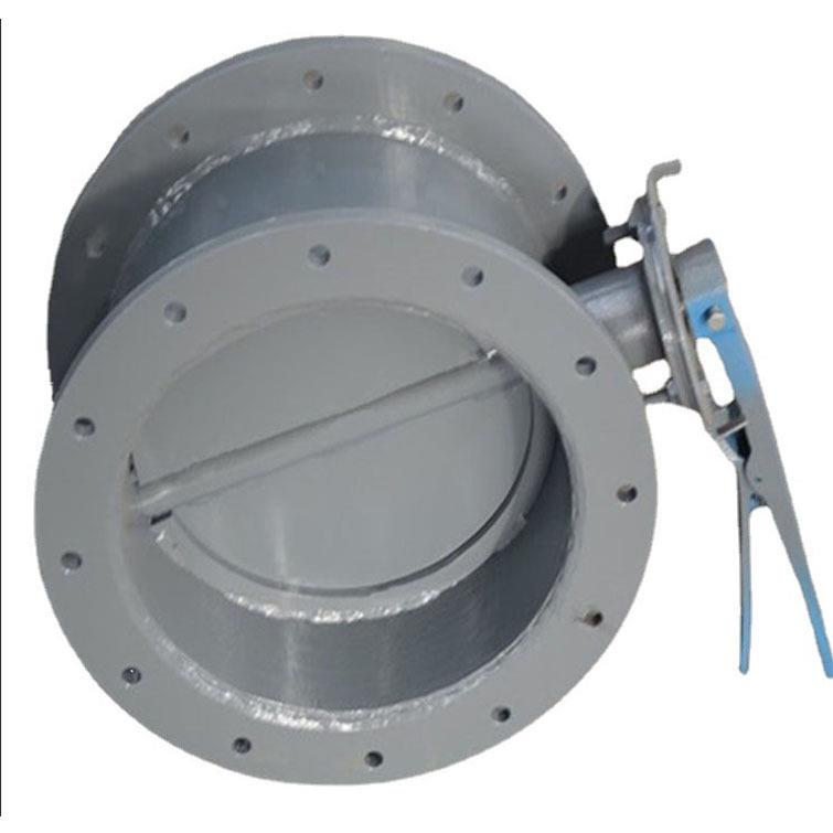 厂家电动通风蝶阀风量调节风门气动阀门除尘管道碳钢手动圆风门