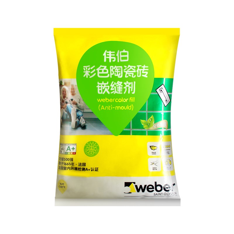 伟伯彩色瓷砖嵌缝剂 马赛克填缝剂 美缝剂 防霉韦伯填缝剂勾缝剂