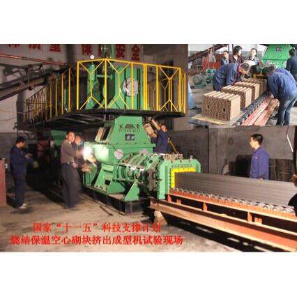 黏土真空制砖机出口大型红砖设备