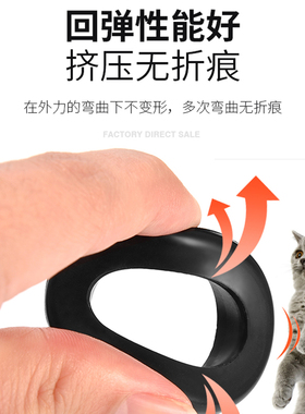 黑色DT通孔橡胶双面护线圈环保阻燃配电箱柜孔塞出线环护线内径套