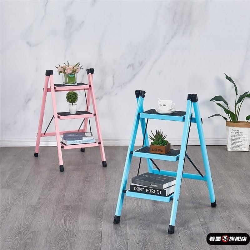 家居爬梯椅子家用单面折叠工作台可坐阳台洗车花架儿童梯子阶梯凳,居家日用,家居智能设备,淘宝优惠券,粉丝福利购,淘宝优惠卷