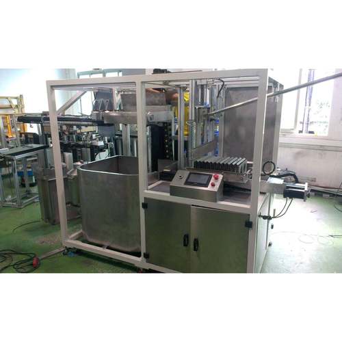 厂家直销植绒衣架自动甩胶机静电防滑无痕收纳衣架自动化生产设备