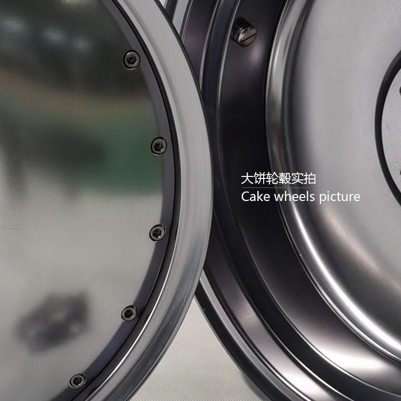 12寸斯a帕冲刺春天改装轮毂锻造大饼轮毂定制
