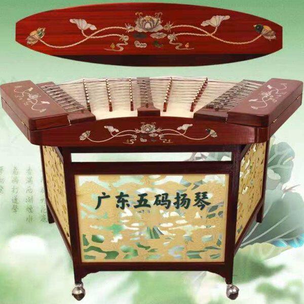 衡乐405扬琴乐器 广东五码十音粤剧杨琴 红木扬琴405广东五码扬琴