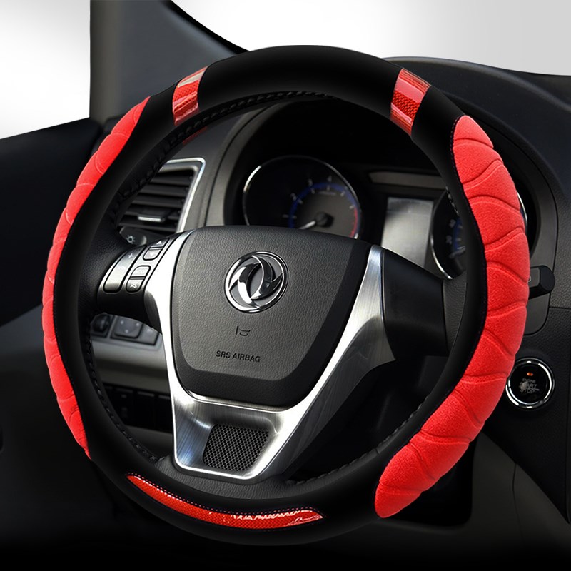 东风ex1po风光580 33u0风神奕炫m景逸x5菱智m5毛绒方向盘套冬季