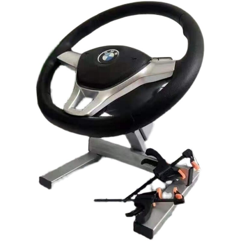 练车模拟器机f打方向学车驾校方向盘便携式开车桌面驾照训练科目