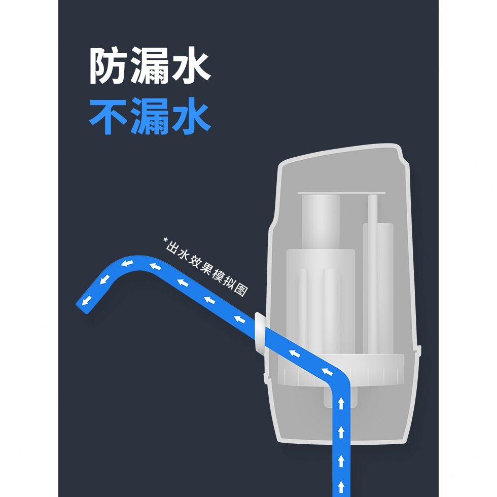 德国进口自动桶装水矿泉纯净水桶抽水器按压饮水机抽水电动压水器
